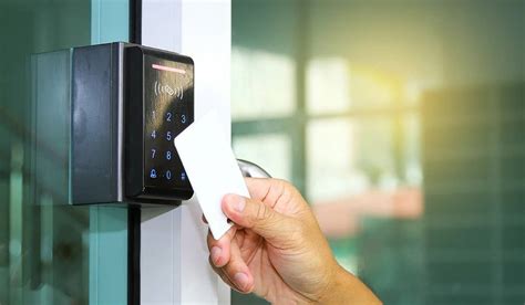 office key card entry system